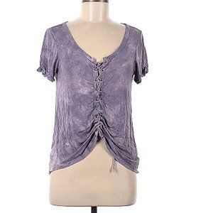 American Eagle Soft & Sexy Front Tie Tee